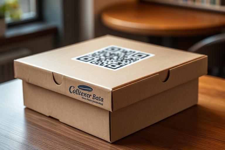 QR code used on packaging